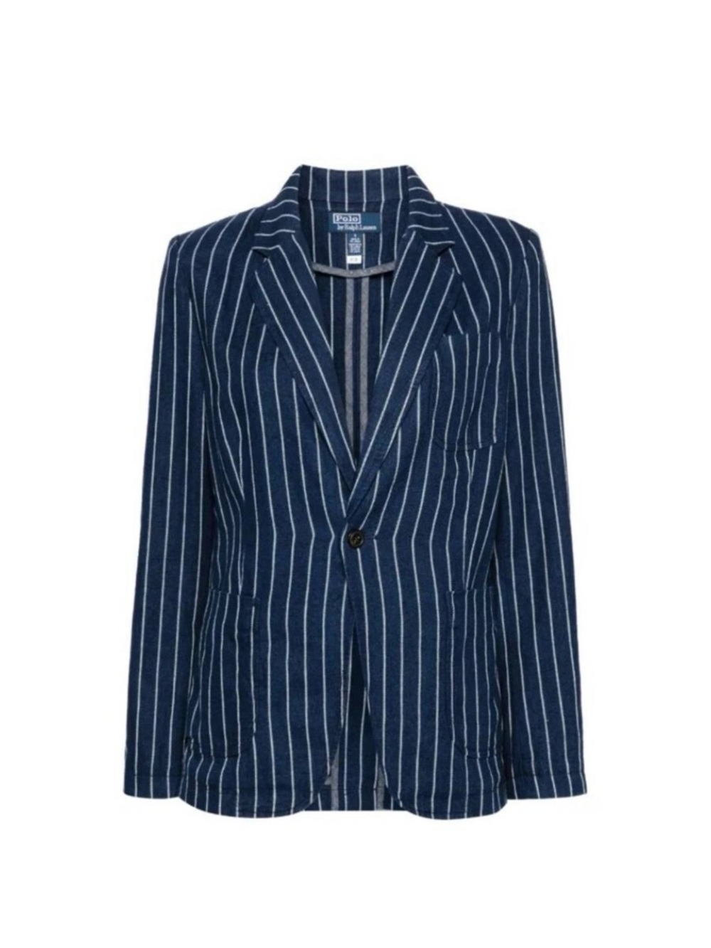 Polo by Ralph Lauren Navy stripe Single-Button Blazer